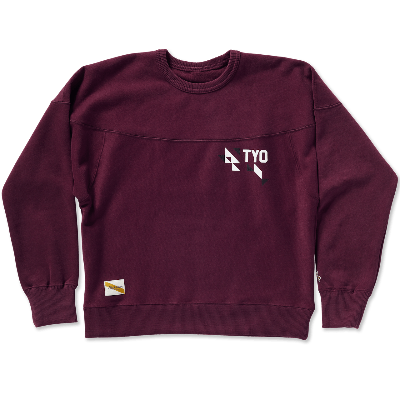 Wine/Black/White / XS / Tops