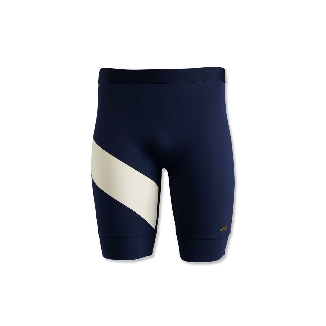 Unlined / Navy/Ivory / S